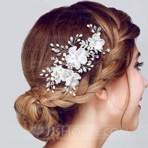 Bridal Floral Hair Clip